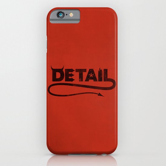 The Devil's in the Detail iPhone & iPod Case