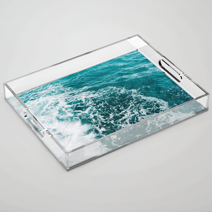Amalfi Coast Water XVI Acrylic Tray
