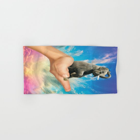 Save The Elephants Hand & Bath Towel