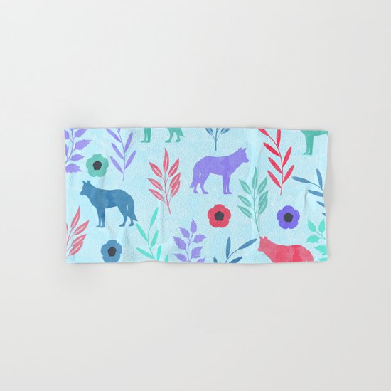 Forest Animal and Nature Hand & Bath Towel