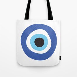 Evil Eye Symbol Tote Bag
