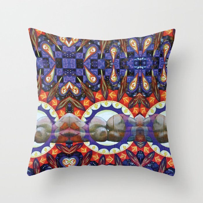 Two Bodies at Rest Throw Pillow