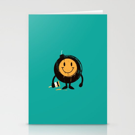 Happy buddy Stationery Cards