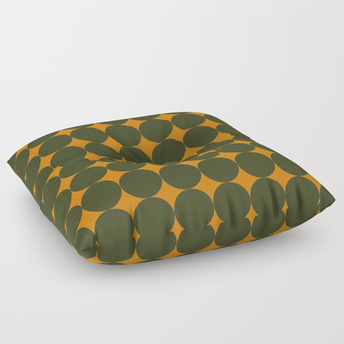 Olive and shop orange cushions