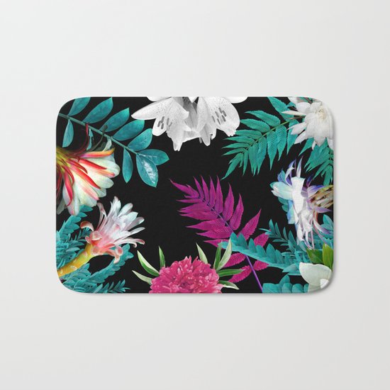 Floral Bath Mat