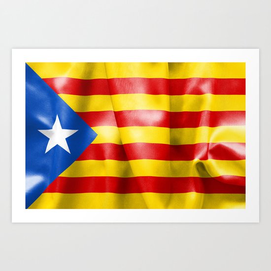 Estelada Flag Art Print