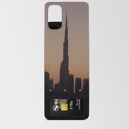 Burj Khalifa at Sunset Android Card Case