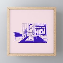 Salone 02 Framed Mini Art Print