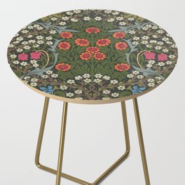 William Morris Vintage Blackthorn Green & Pink 1892  Side Table
