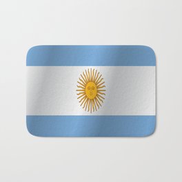 Flag of Argentina Bath Mat
