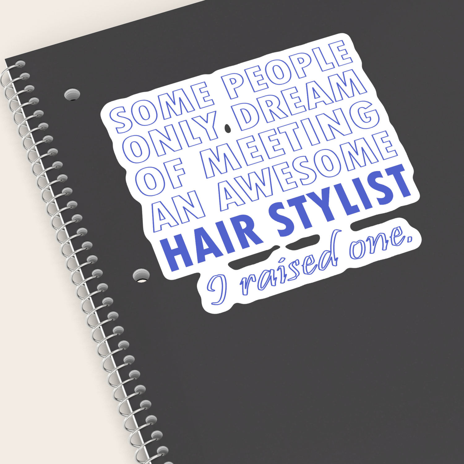 Hair Stylist S Dad Sticker By Sophiafashion Society6