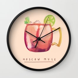 Moscow Mule Wall Clock