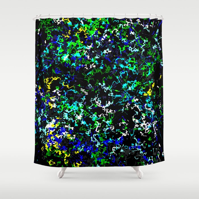 Abstract 85045 Shower Curtain