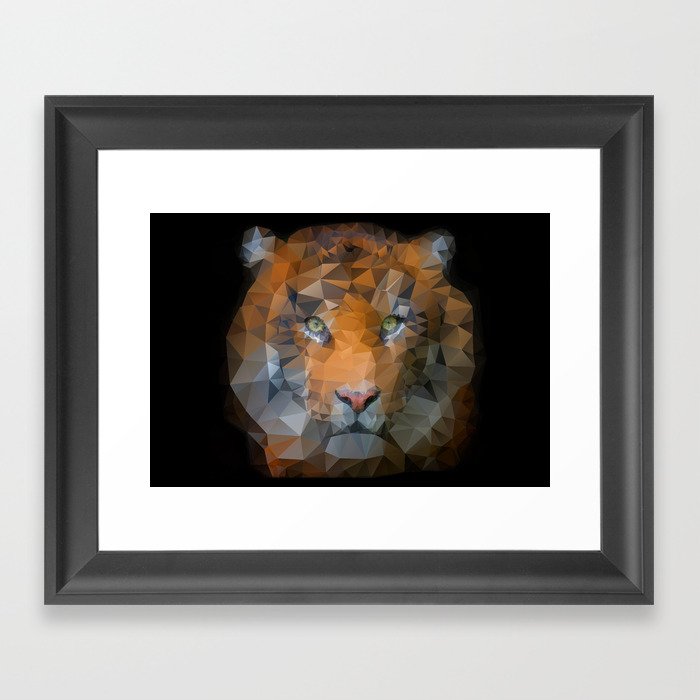 The Tiger Framed Art Print