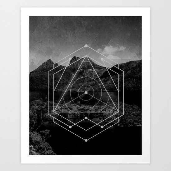 Living Mountain Art Print