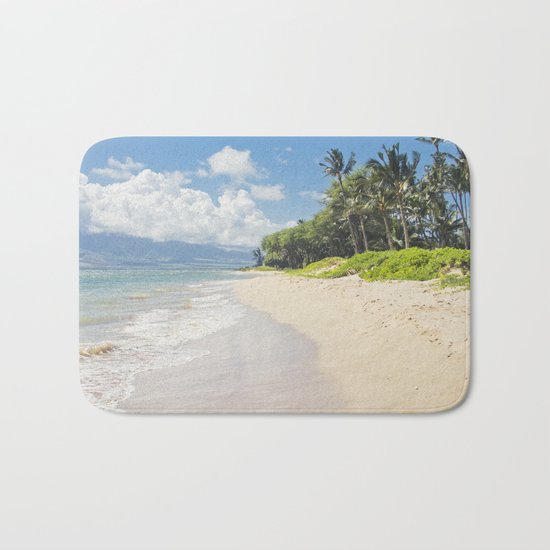 Kawililipoa Beach Kihei Maui Hawaii Bath Mat