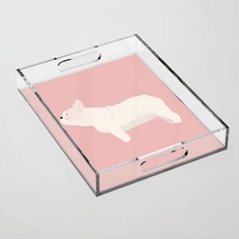 French Bulldog  Acrylic Tray