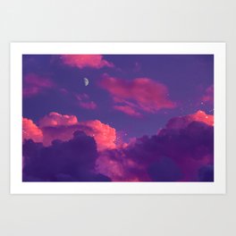 Pink Sunset Art Prints For Any Decor Style Society6 Choose your favorite purple sunset paintings from millions of available designs. pink sunset art prints for any decor