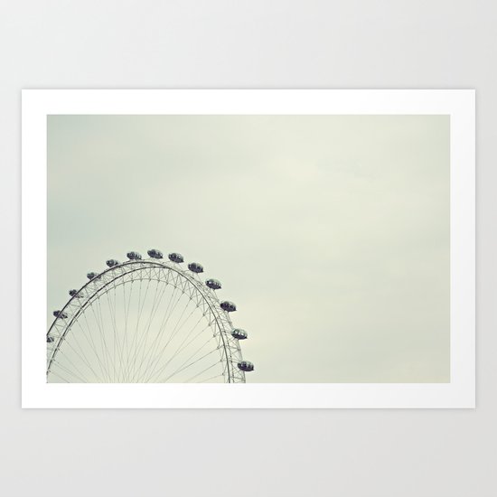 London Eye Art Print