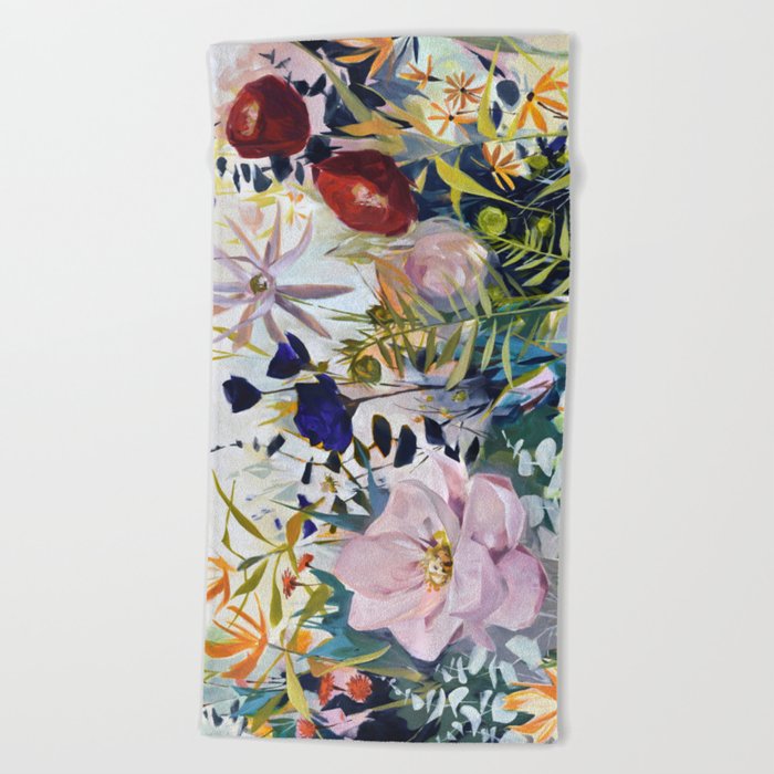 For The Beauty of the Earth Beach Towel