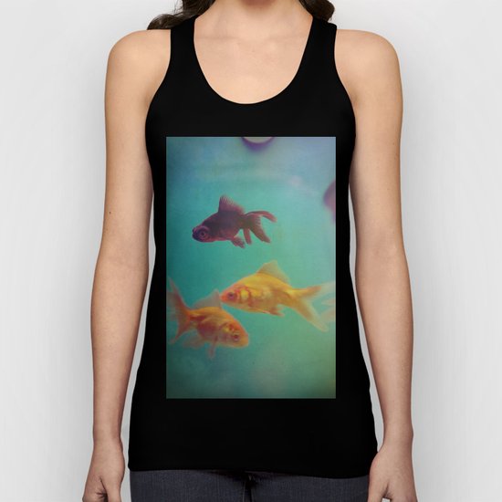 Three Fish More fish Unisex Tank Top