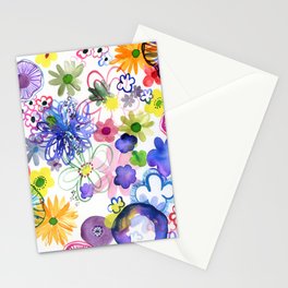 dreaming about flowers N.o 4 Stationery Card