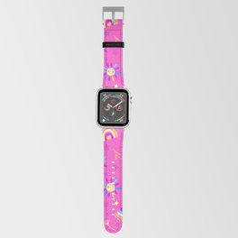 Hot Pink Sky Apple Watch Band