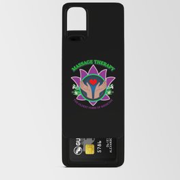 Massage Therapy Physiotherapist Masseur Android Card Case