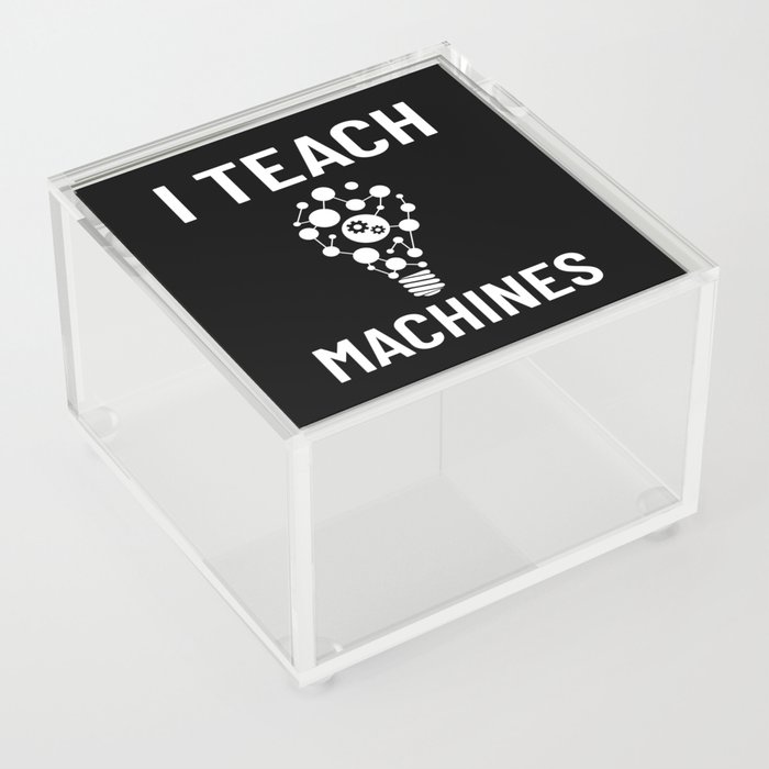 Machine Learning Engineering Algorithm AI Beginner Acrylic Box