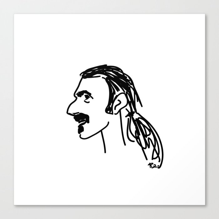 Frank Zappa Canvas Print