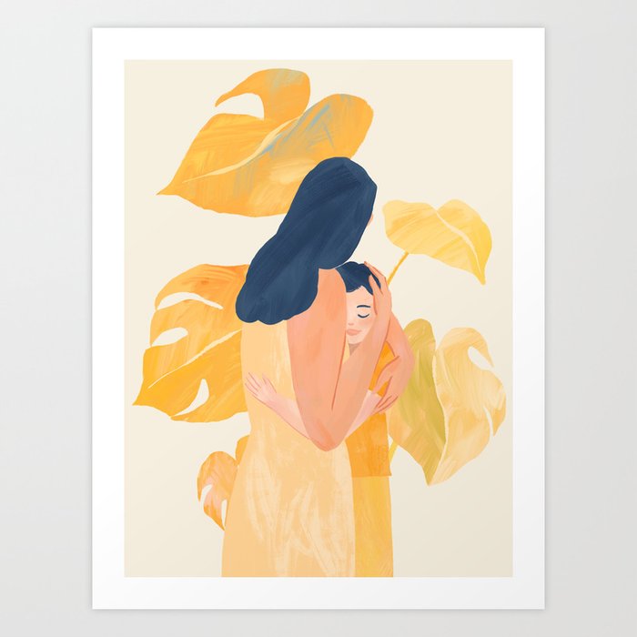 Rooting For You (Boy) Art Print