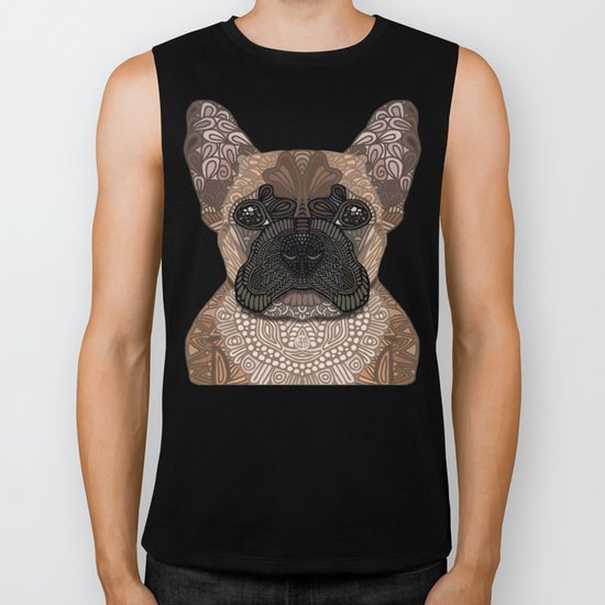 French Bulldog Biker Tank