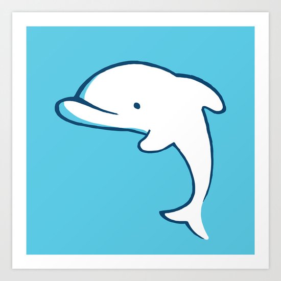 Dolphin Art Print