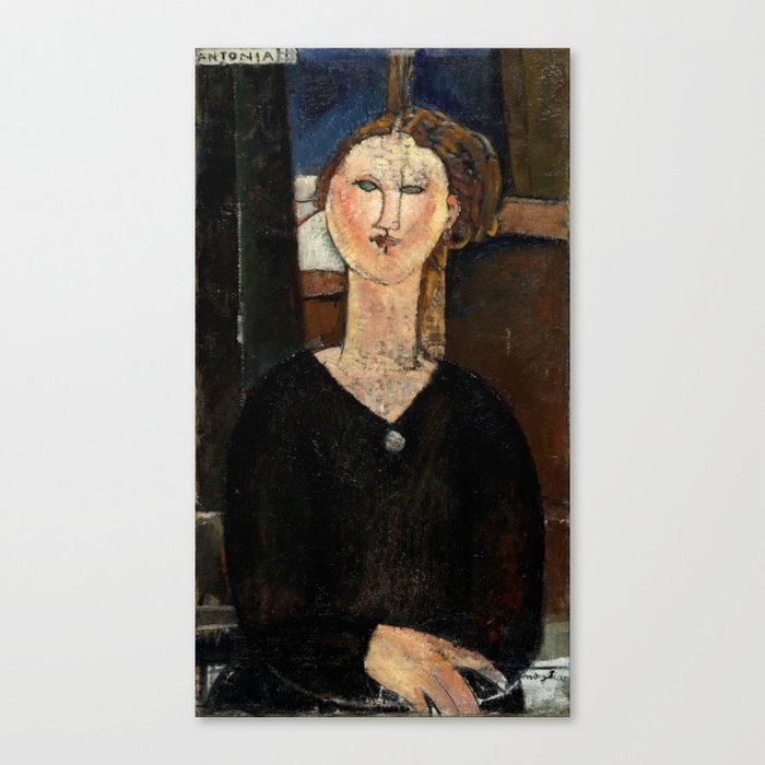 Amedeo Modigliani "Antonia" Canvas Print
