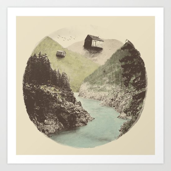 Antigravity (Circle) Art Print