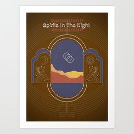 Spirits in the Night Art Print