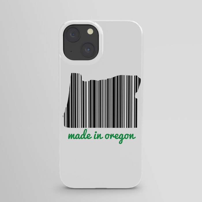 Made in Oregon iPhone Case