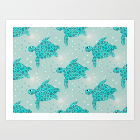 Tortoise Art Print