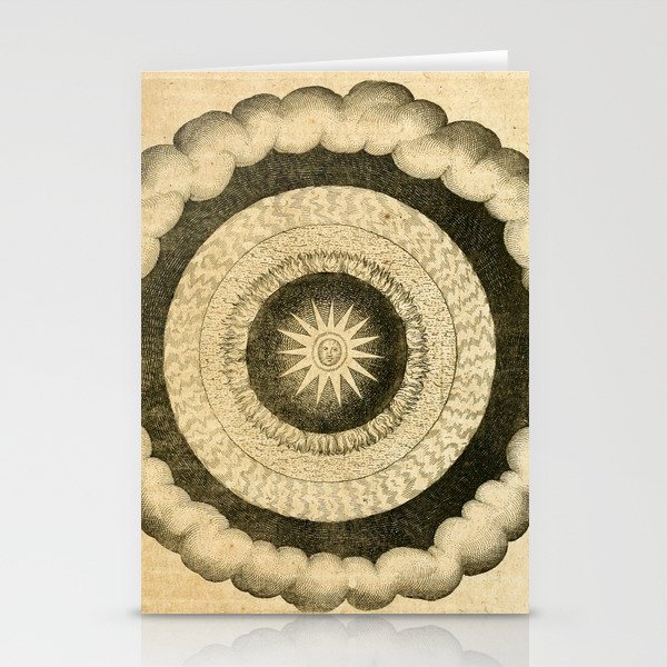 Non-space by Robert Fludd, 1617 Stationery Cards