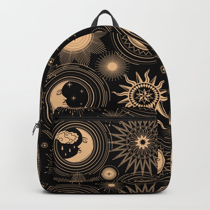 Vintage Sun & Moon Backpack