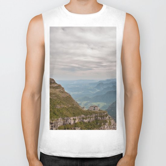 pierced stone Biker Tank
