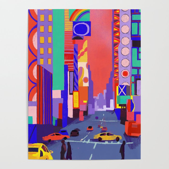 Times sq Poster