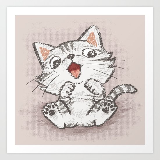 Cat Art Print