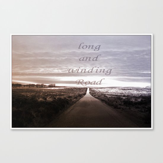 Winding Road Canvas Print