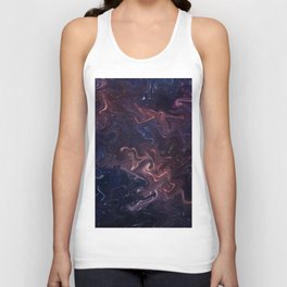 Colorful Abstract Galaxy Art Unisex Tank Top