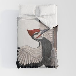 Pileated Woodpecker Comforter