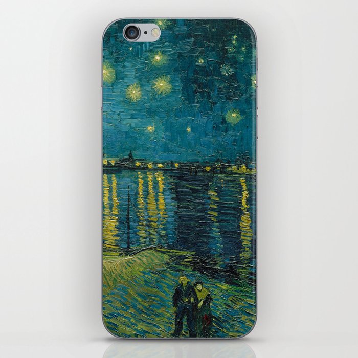Starry Night, 1888 by Vincent van Gogh iPhone Skin