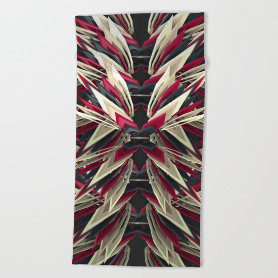 Indian Red Beach Towel