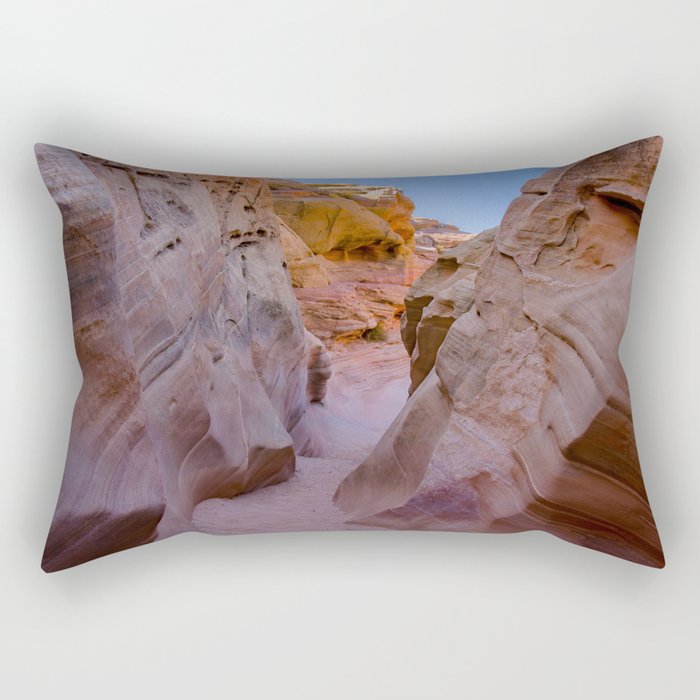 Colorful Canyon, Valley of Fire State Park Rectangular Pillow