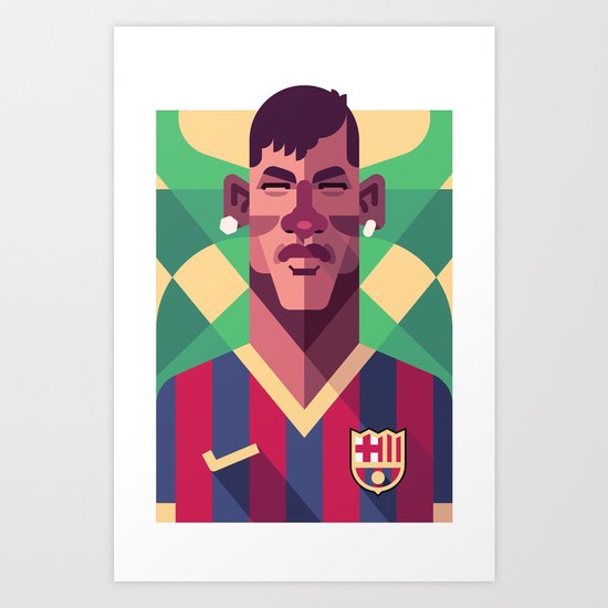 N11 | Blaugrana Art Print